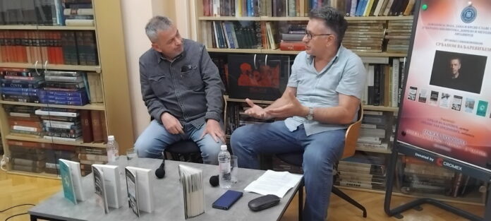 Održano veče sa književnikom Srđanom Valjarevićem