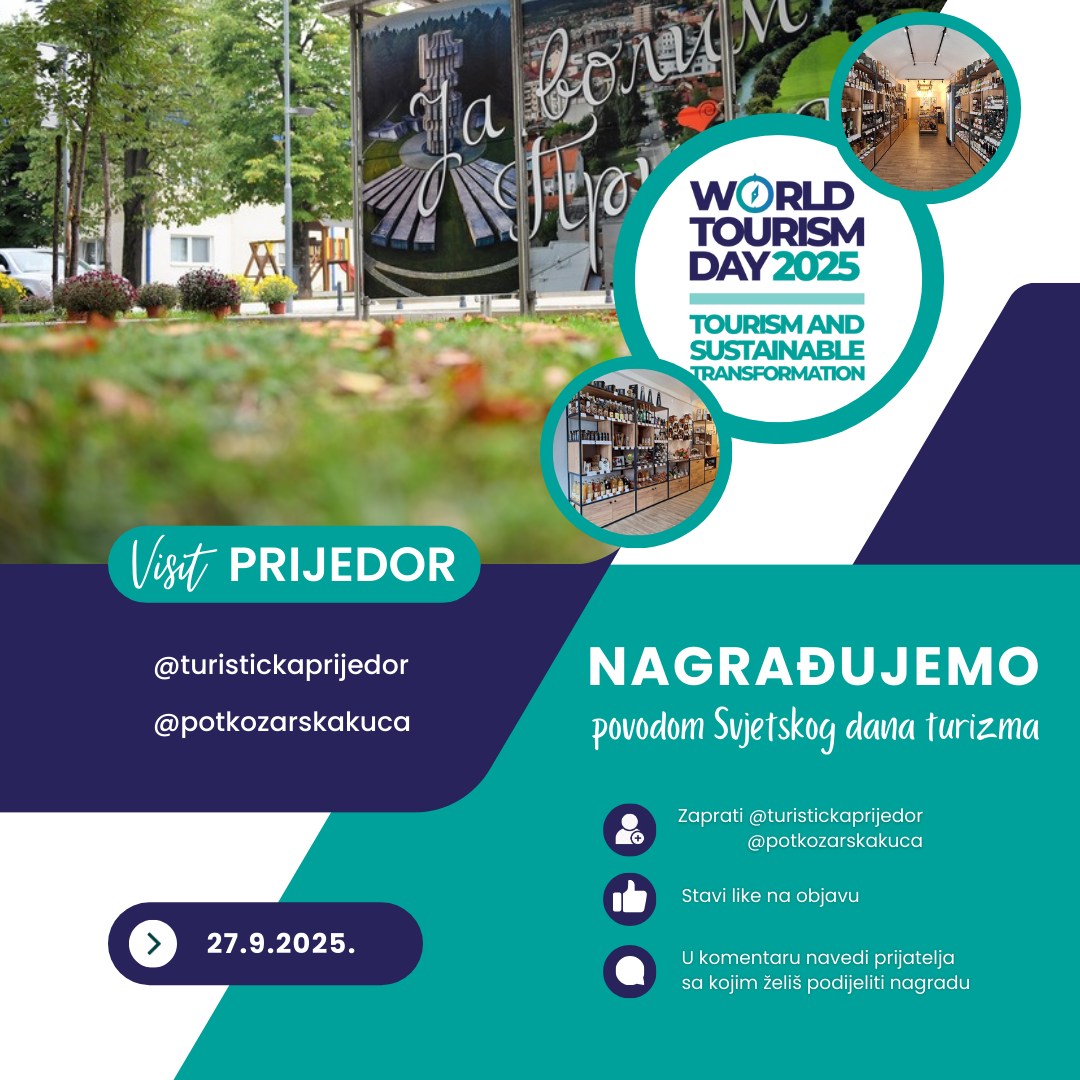 Prijedor obilježava Svjetski dan turizma – vođena tura na Kozari “Stazama Kozare”