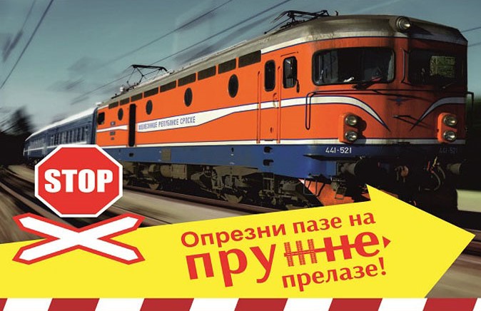 Grad Prijedor dio kampanje “Oprezni paze na pružne prelaze” Grad Prijedor dio kampanje “Oprezni paze na pružne prelaze”