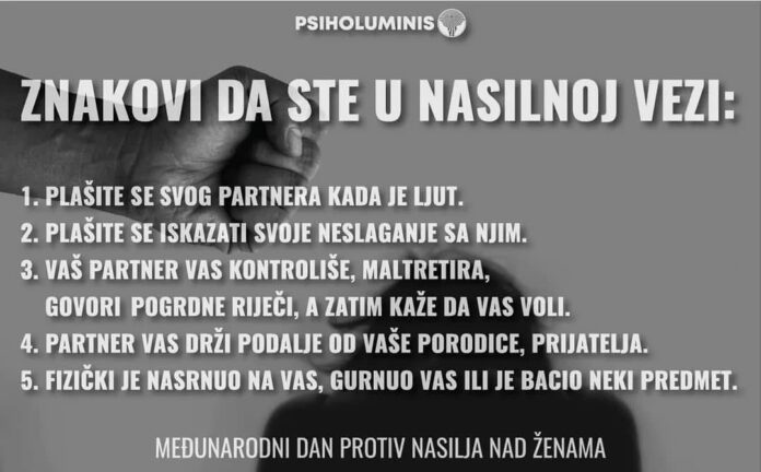 Nasilnik nije žrtva. Žena nije kriva. Tačka. Nasilnik nije žrtva. Žena nije kriva. Tačka.