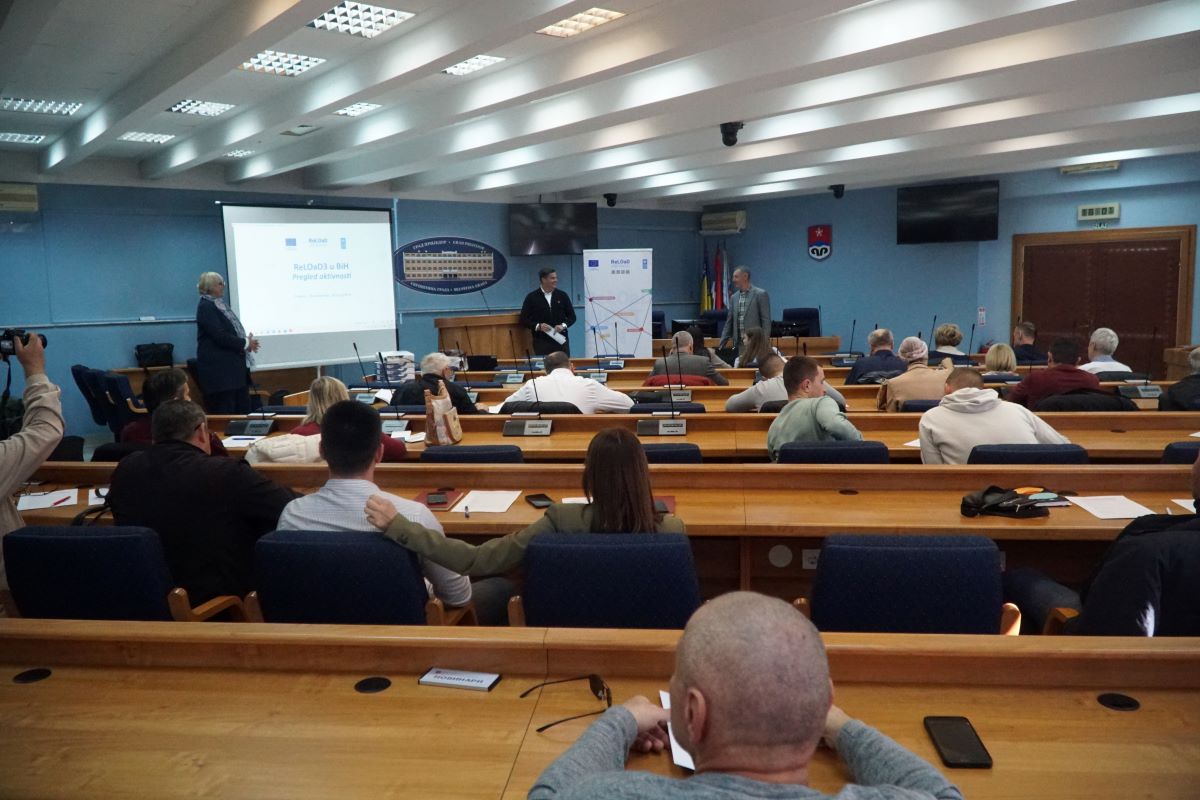 Održana prezentacija < ReLOaD3 > projekta u Prijedoru Održana prezentacija < ReLOaD3 > projekta u Prijedoru