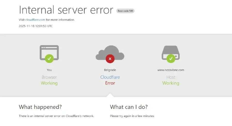 Pali brojni sajtovi, pogođena i BiH