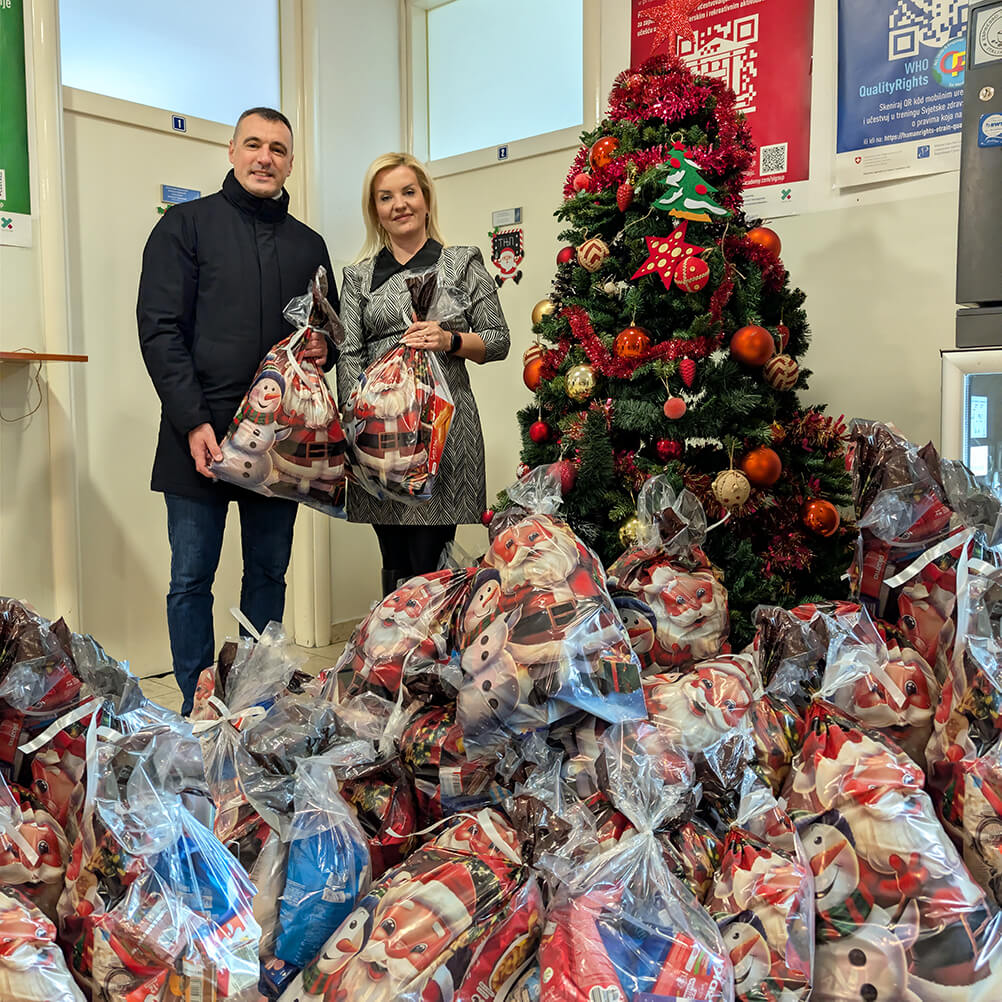 EVL donirala 100 paketica Centru za socijalni rad Banja Luka