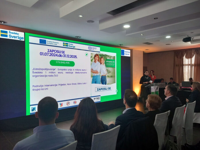 Kroz projekat “Zaposli se” radna mjesta za 50 žena