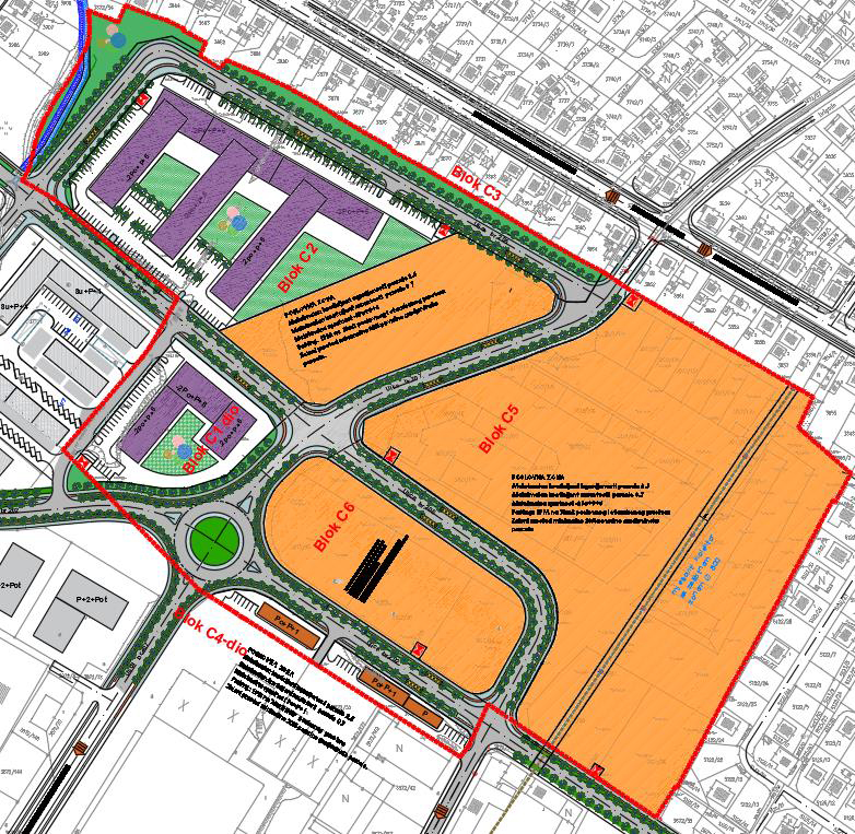 Poslovno – stambeni kompleks na području nekadašnjih glinokopa