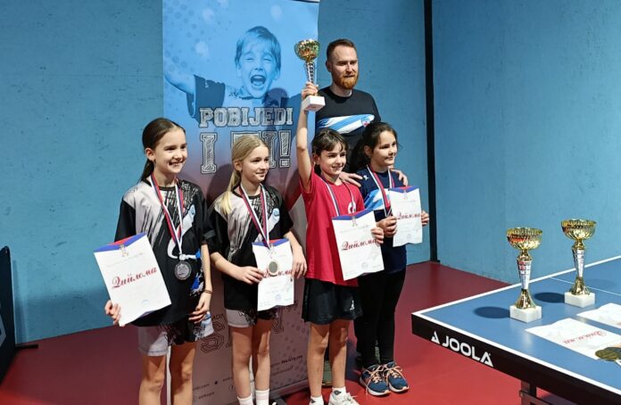 Mladi stonoteniseri iz Prijedora uspješni na Prvenstvu RS