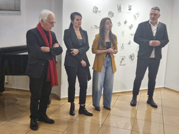 Otorena izložba crteža Branka Miljuša Otorena izložba crteža Branka Miljuša