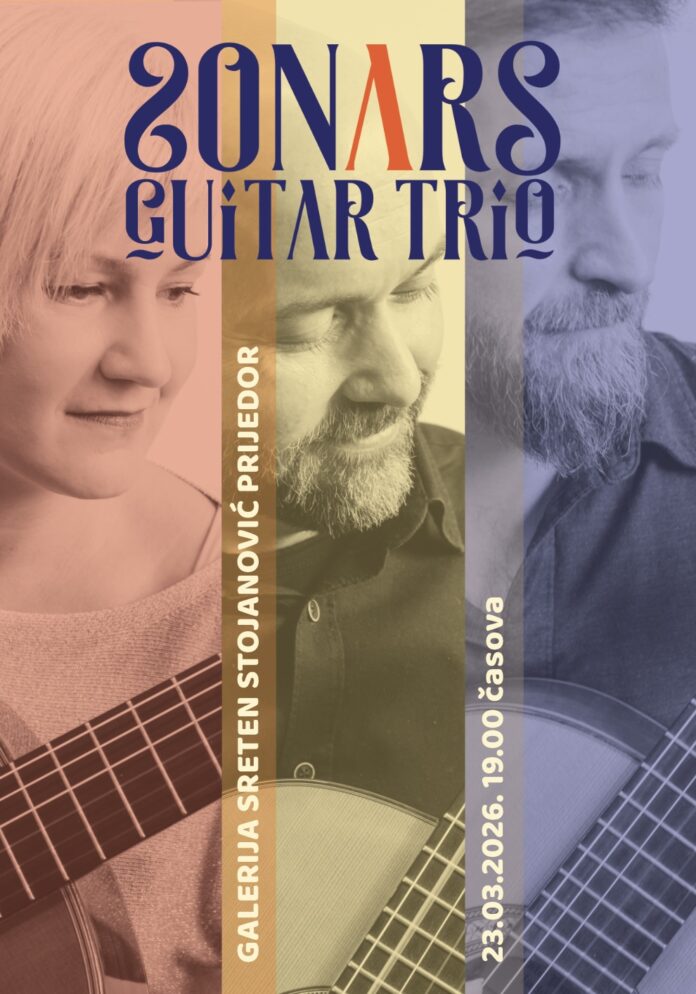 SonArs trio večeras u Galerija Sreten Stojanović SonArs trio večeras u Galerija Sreten Stojanović