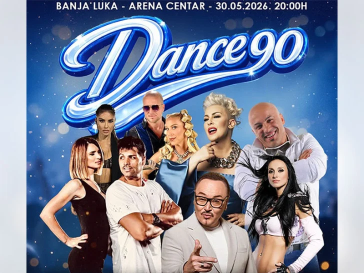 Mega dance spektakl devedesetih stiže u Banjaluku 30. maja