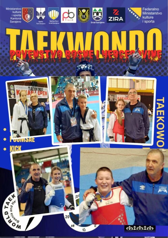 Takmičarima Taekwondo kluba “Ljubija Prijedor” pet medalja, Nataša Ilić najbolja juniorka