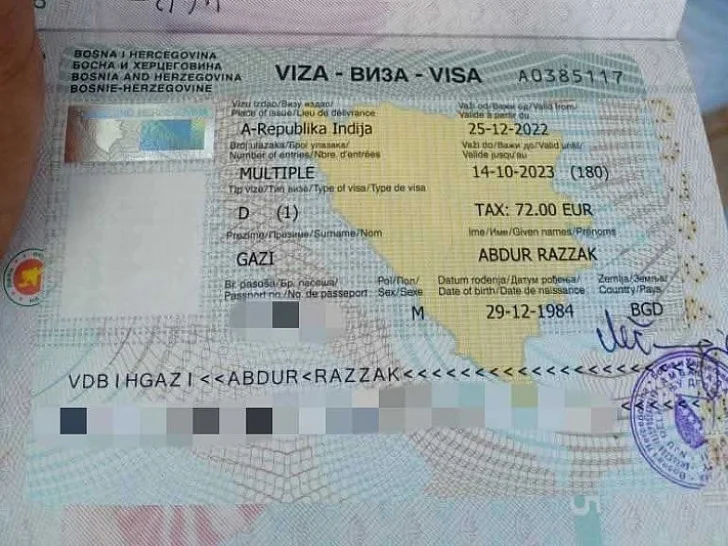 Pao sistem: Tri sedmice BiH ne može izdavati vize i dozvole boravka Pao sistem: Tri sedmice BiH ne može izdavati vize i dozvole boravka