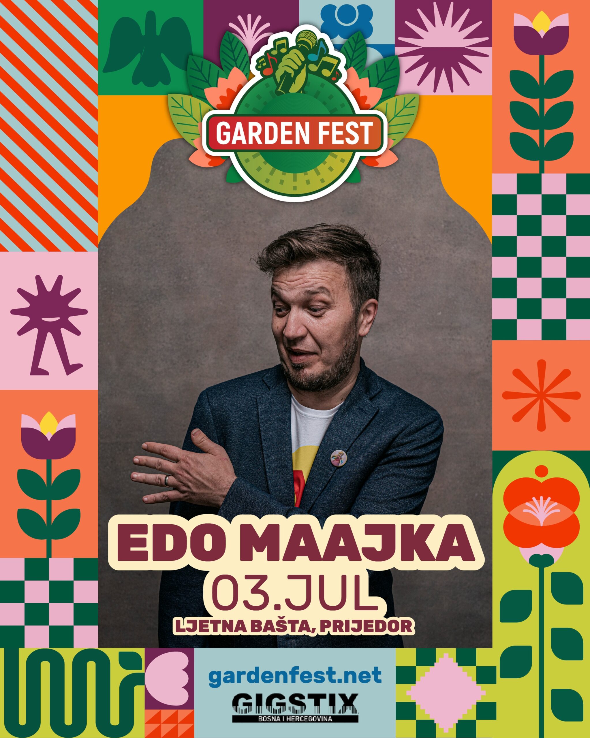 Edo Maajka poziva na Jelen Garden Fest: „Prijedore, vidimo se ovog ljeta!“