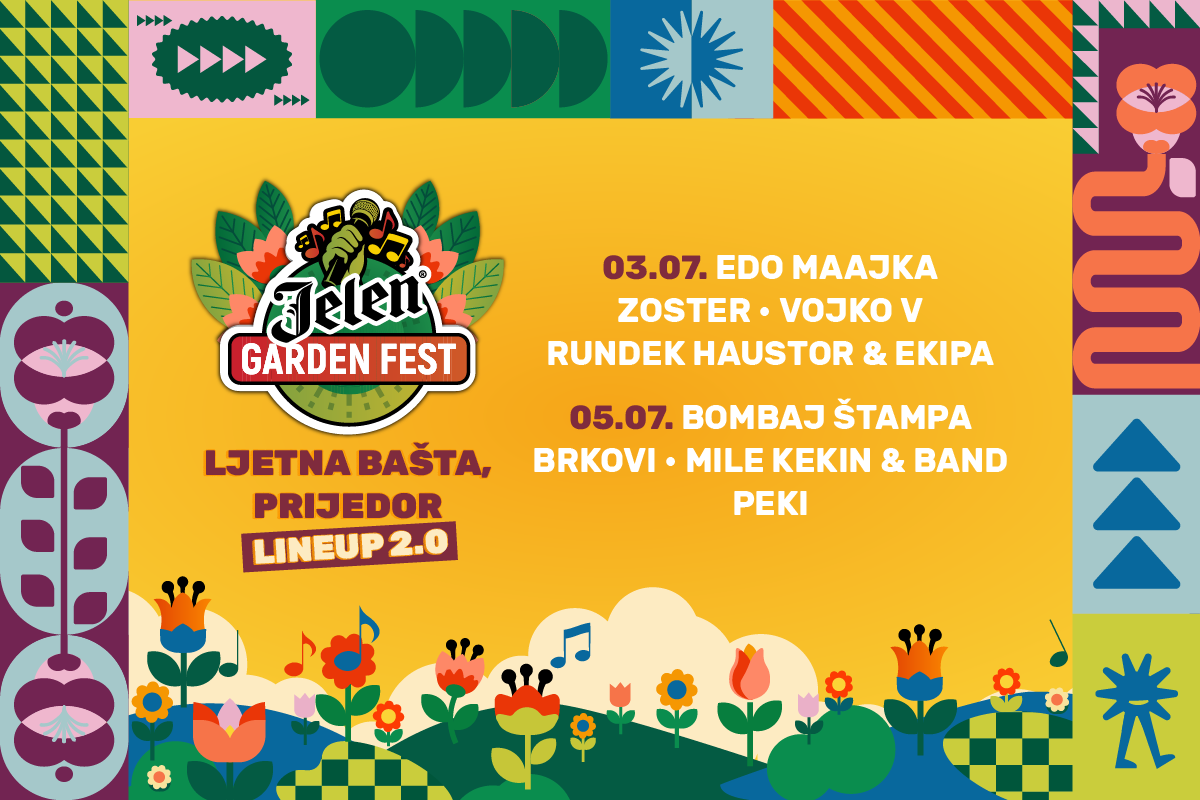 Drugi dan Jelen Garden Festa pomjeren na nedjelju 5. jula zbog Dana žalosti