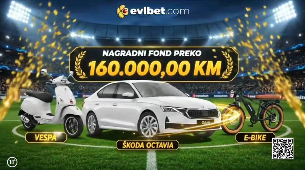 Nagradna igra „Šampion EVL BET-a“ je u toku: Preko 160.000 KM u nagradama čeka svoje šampione