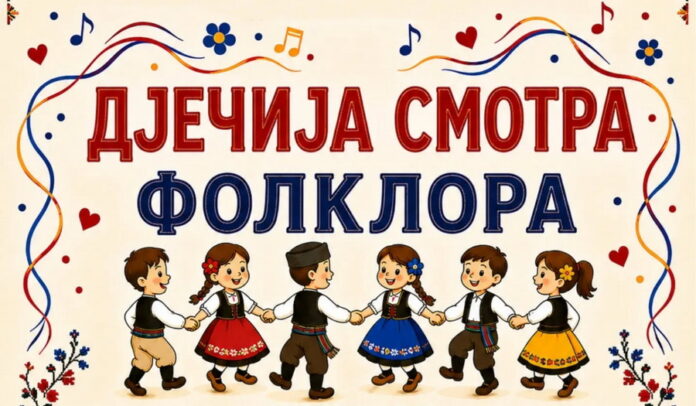 Dječija smotra folklora u Omarskoj okuplja mlade čuvare narodnog nasljeđa Dječija smotra folklora u Omarskoj okuplja mlade čuvare narodnog nasljeđa