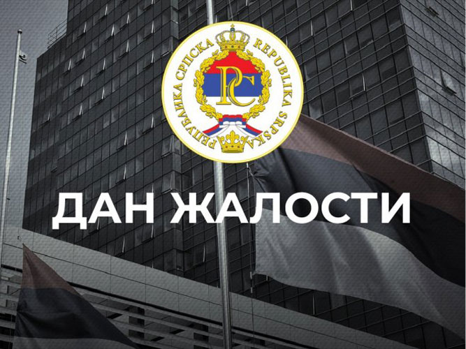U Srpskoj sutra Dan žalosti