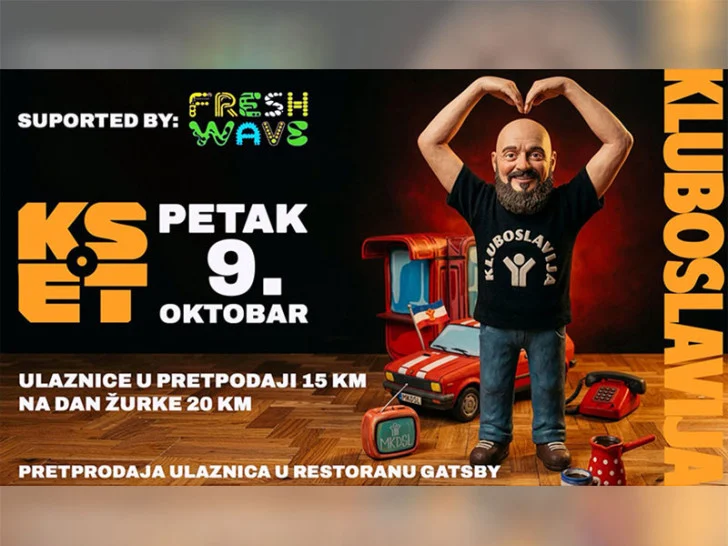 Šlageri, disco, folk, pop, etno i rock u novom ruhu: Kluboslavija stiže u Banjaluku Šlageri, disco, folk, pop, etno i rock u novom ruhu: Kluboslavija stiže u Banjaluku