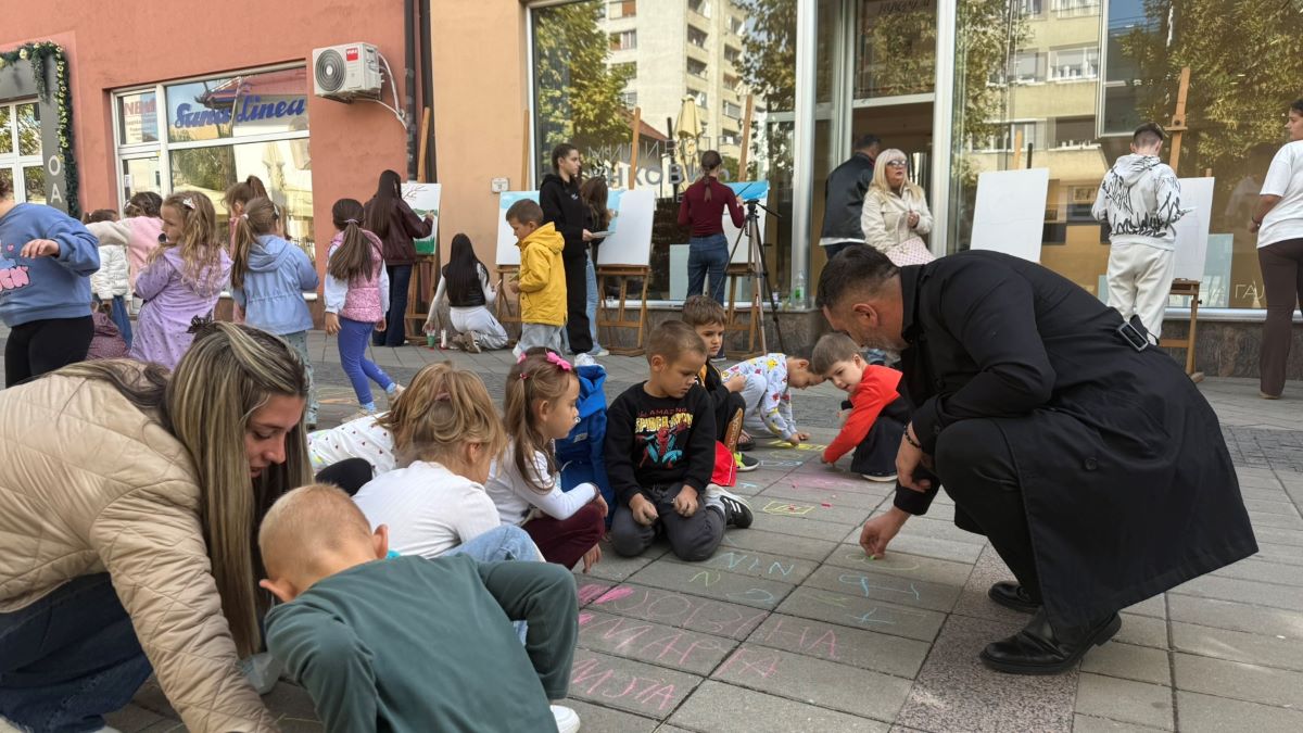 Nedjelja djeteta u Prijedoru počela likovnom radionicom