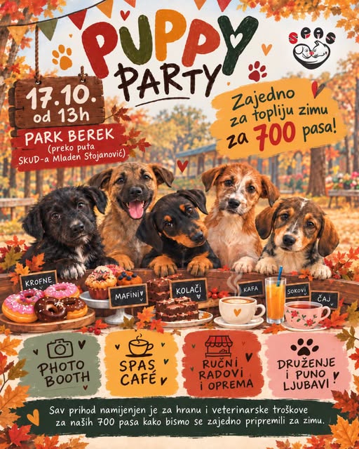 Puppy Party u Prijedoru